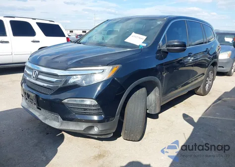 2016 Honda Pilot Ex-L из США, поврежденный, VIN 5FNYF5H56GB017461